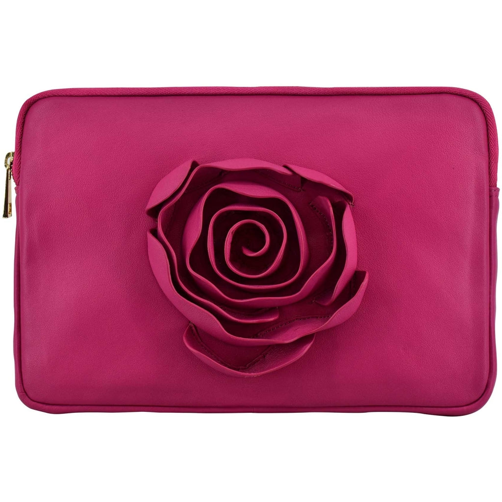 NÚNOO - CLUTCH ROSE COZY HOT PINK