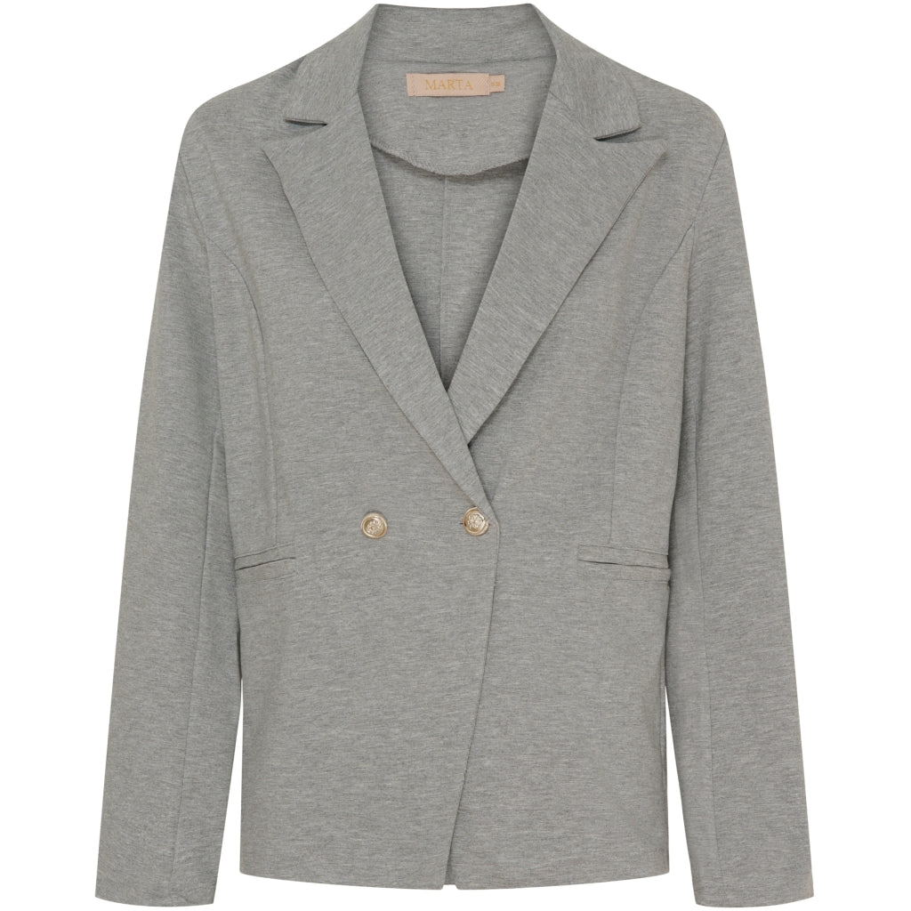 MARTA - VIVIAN BLAZER GREY MELANGE