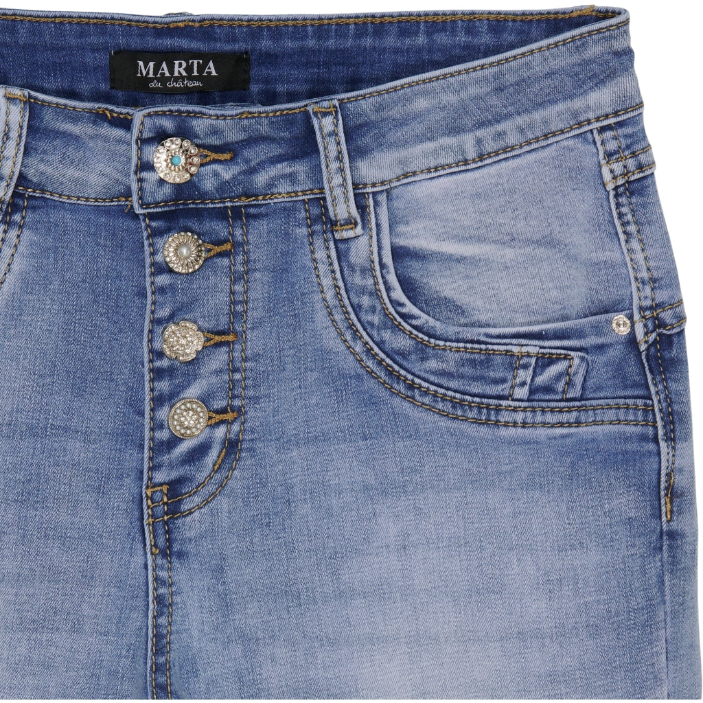 MARTA - EMMA JEANS DENIM BLUE