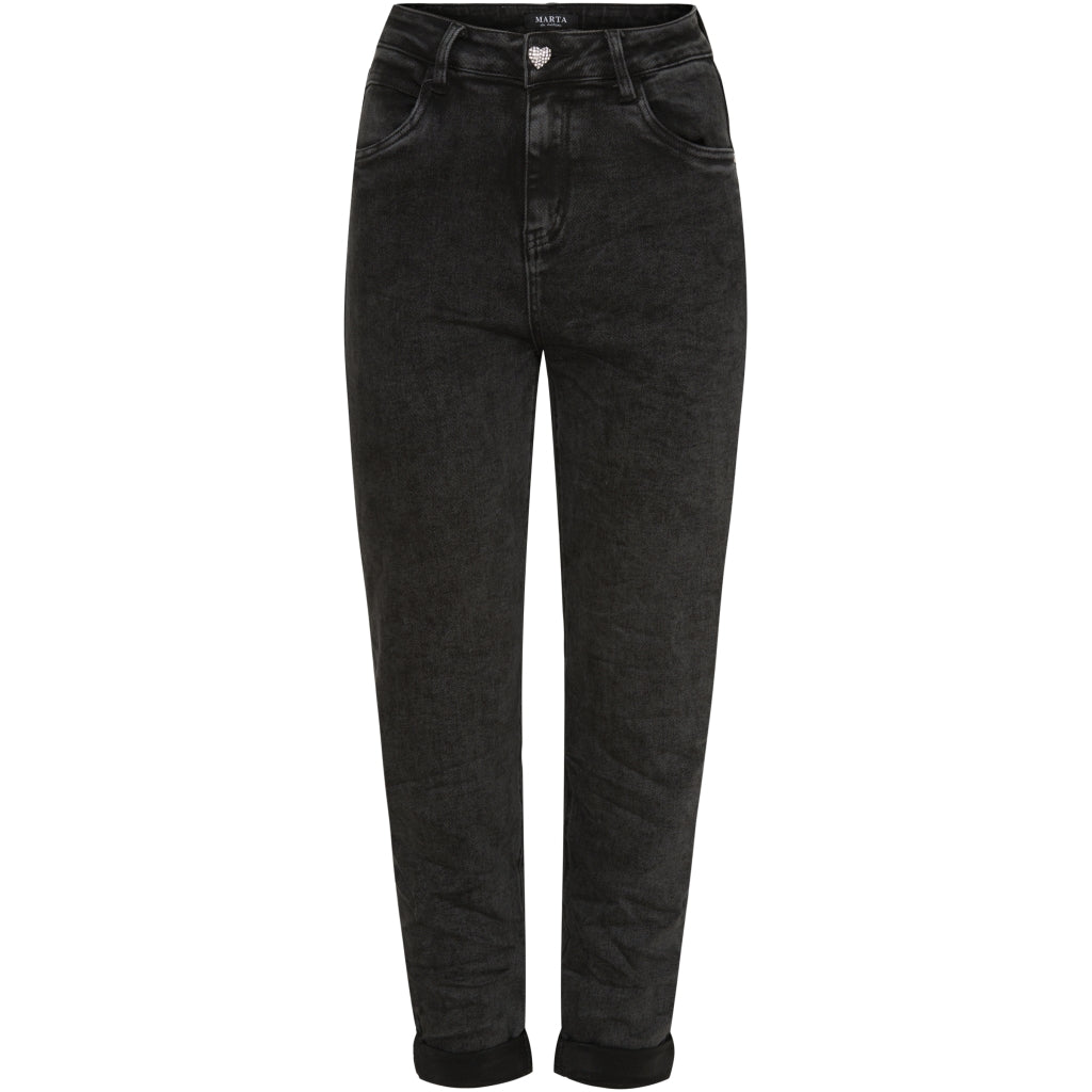 MARTA - KATRINE JEANS DARK GREY