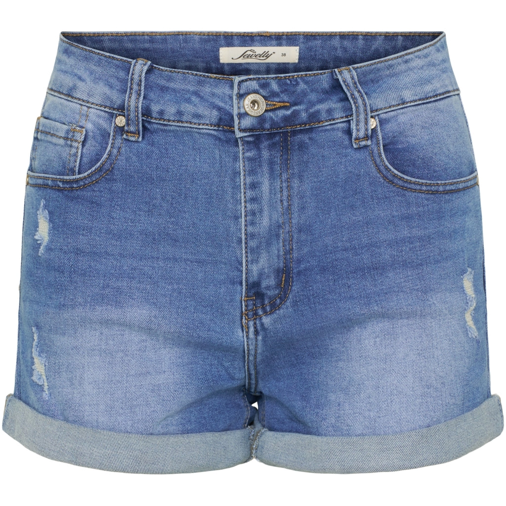 MARTA - DENIM SHORTS LIGHT BLUE