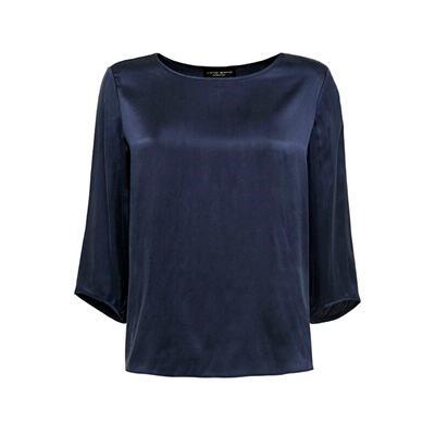 SAND COPENHAGEN - NOVA BLUSE MAT MARINE