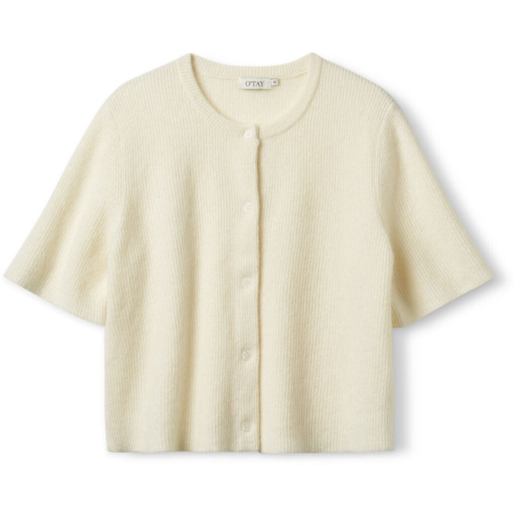 O'TAY - GOLDIE CARDIGAN OFF WHITE