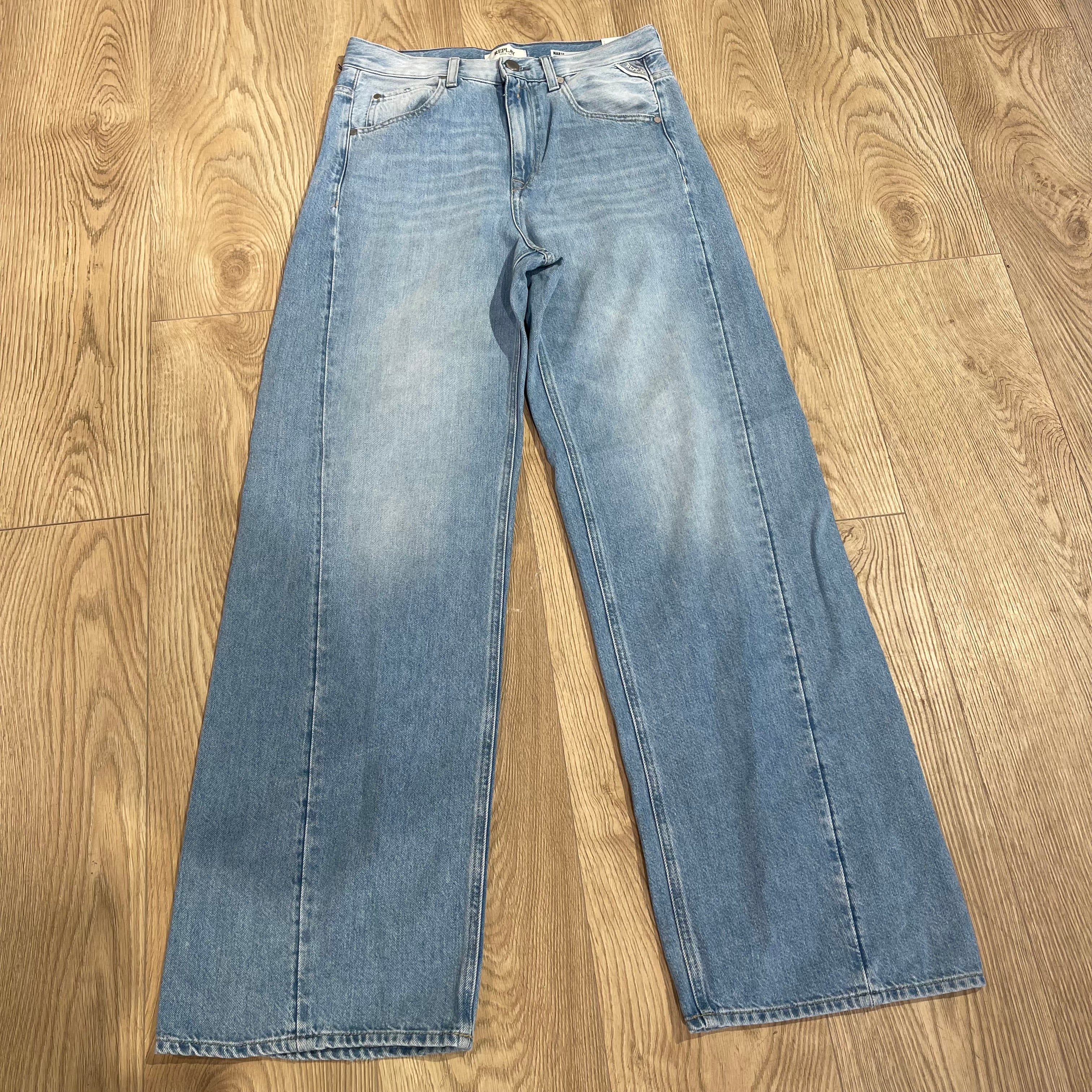 REPLAY - NARJA BAGGY JEANS LIGHT BLUE