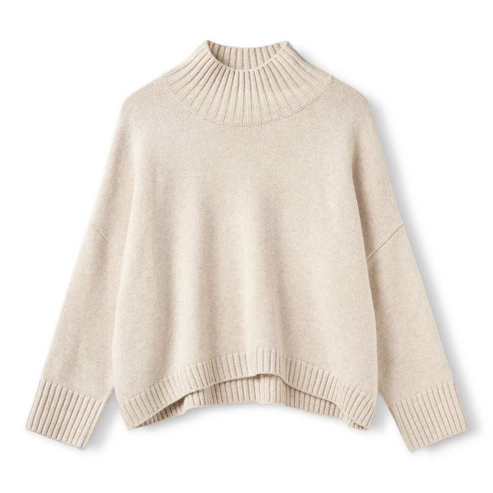 O'TAY - IDETTE JUMPER WARM BEIGE