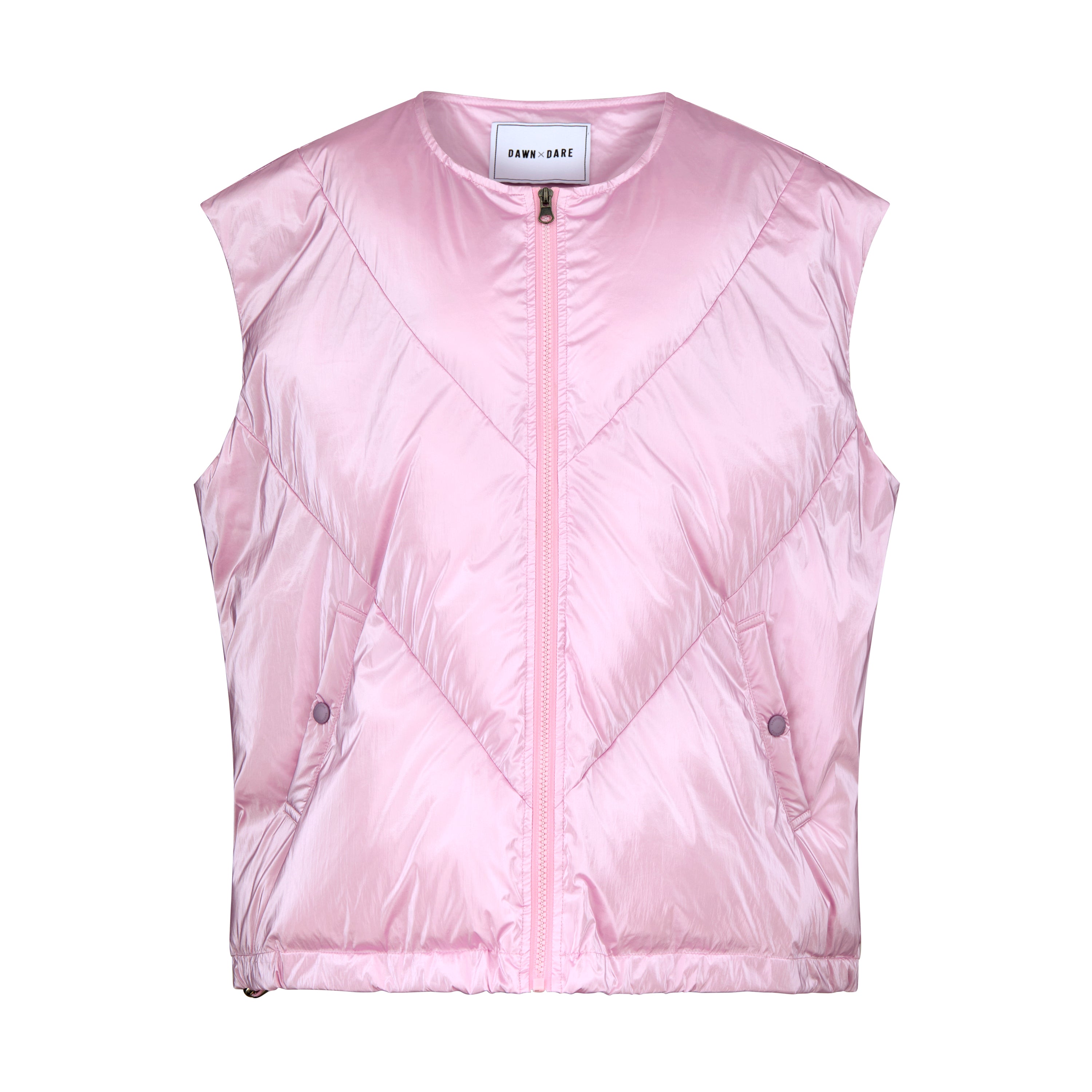 DAWN AND DARE - PAOLA VEST BABY PINK