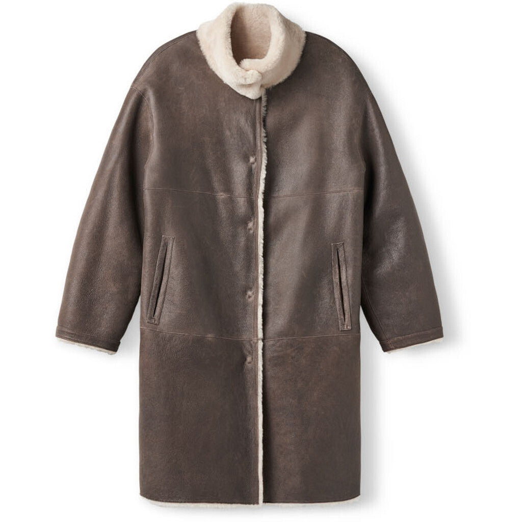 O'TAY - JOSEPHINE COAT BROWN