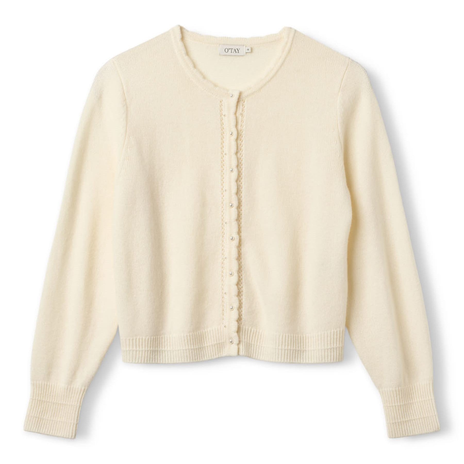 O'TAY - KAREN CARDIGAN OFF WHITE