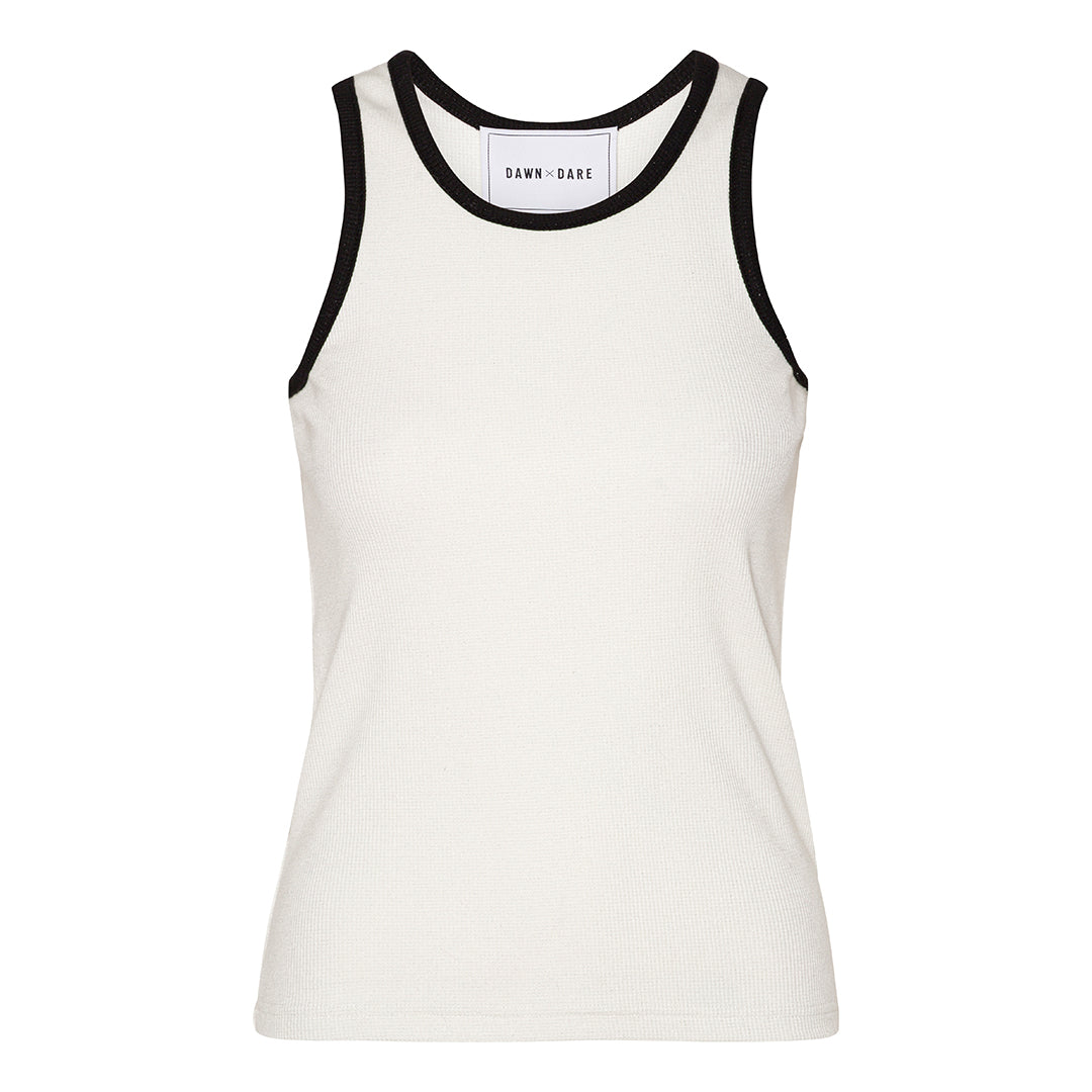 DAWN AND DARE - RAJA TOP WHITE