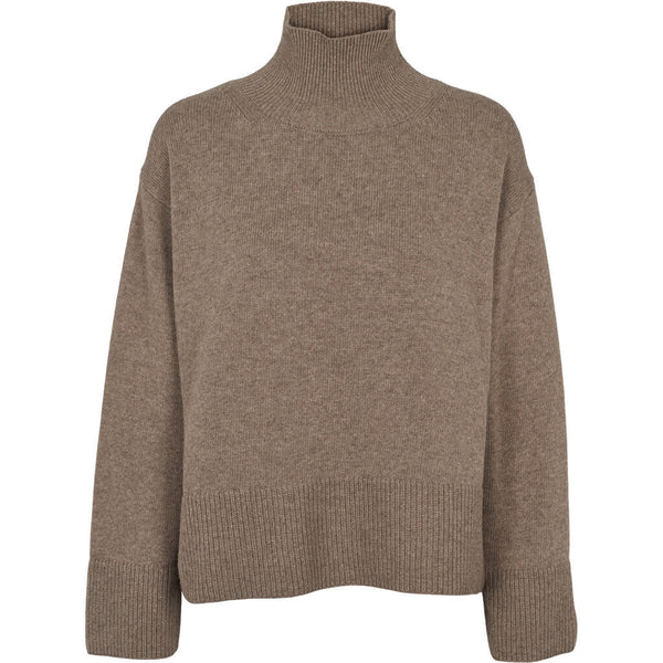 BASIC APPAREL - CADY TURTLENECK GREIGE