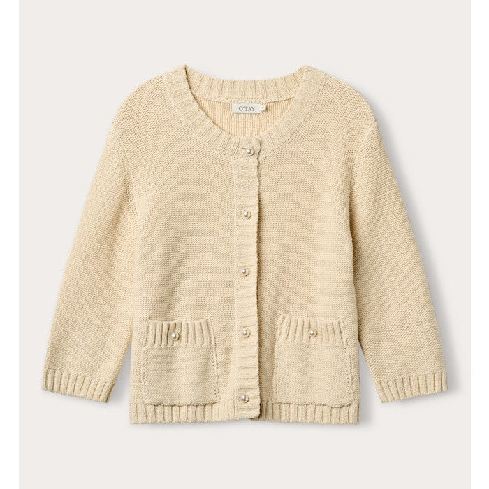 O'TAY - KIMMIE CARDIGAN BEIGE