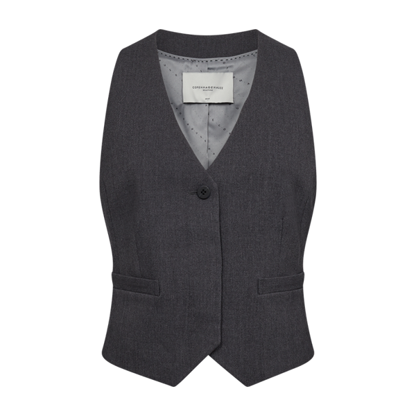 COPENHAGEN MUSE - TAILOR VEST GREY MELANGE