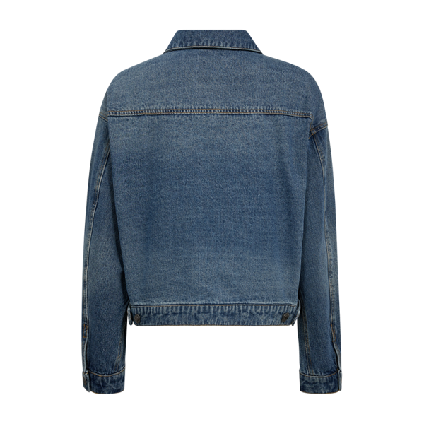 FREEQUENT - ENNY JACKET MEDIUM BLUE DENIM