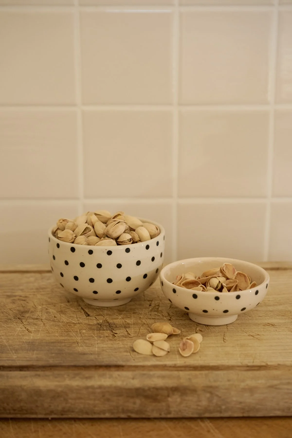 MOSHI MOSHI - SIGNATURE BOWL ECRU/SORT