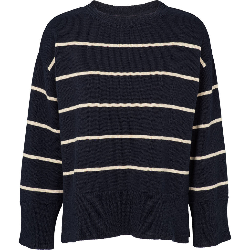 BASIC APPAREL - WINIE STRIPE SKY CAPTAIN/BIRCH