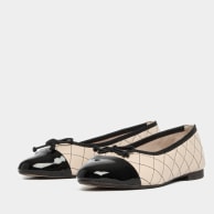 BUKELA - MARY BALLERINA BEIGE/BLACK