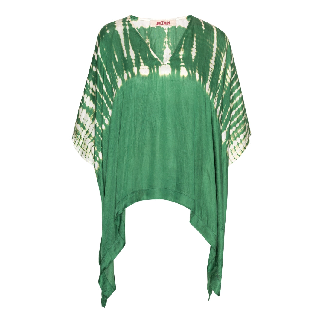 ASTA N - SELMA PONCHO SHORT GREEN