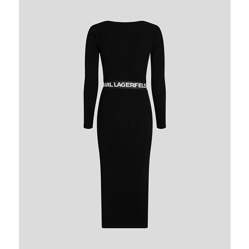 KARL LAGERFELD - LSLV KNIT DRESS SORT